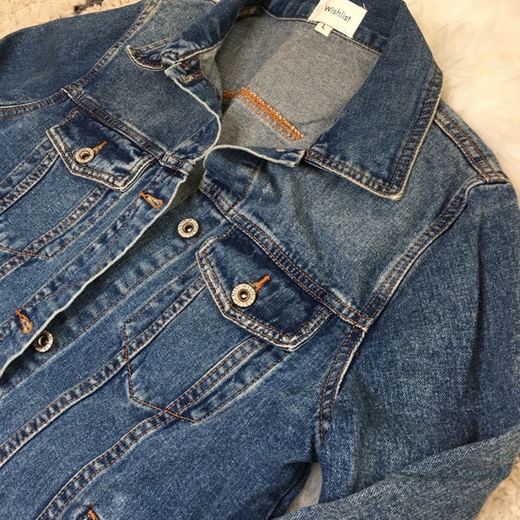NWOT Denim Jacket. From The Main Street Exchange Jean Jacket - Picture 2 of 3